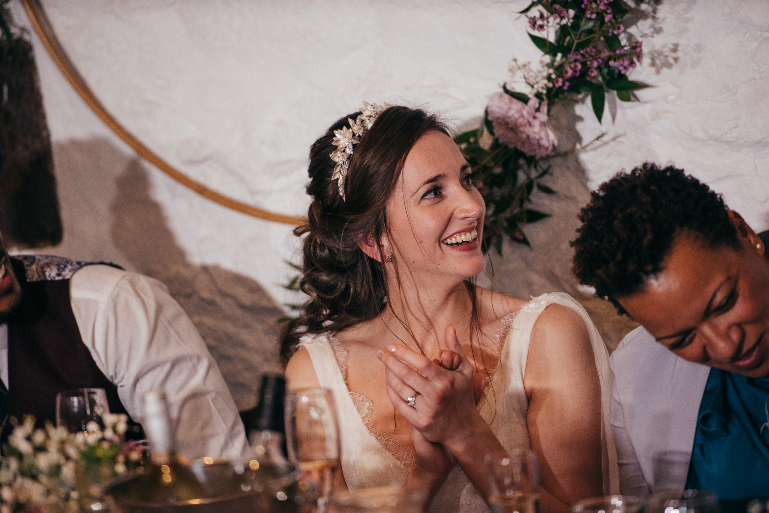 Wedding speeches Dalduff Farm
