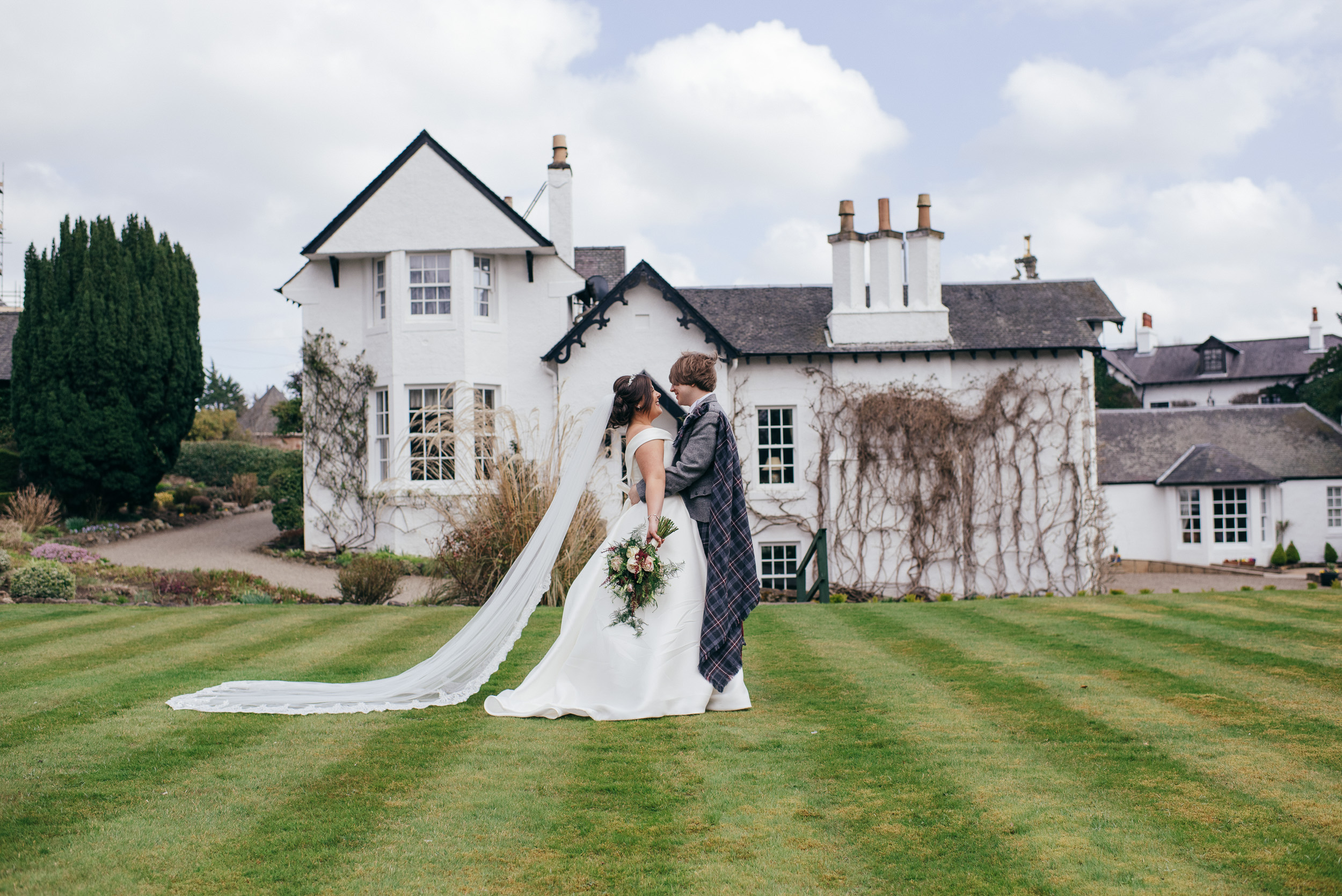 Brig O' Doon Wedding Portrait