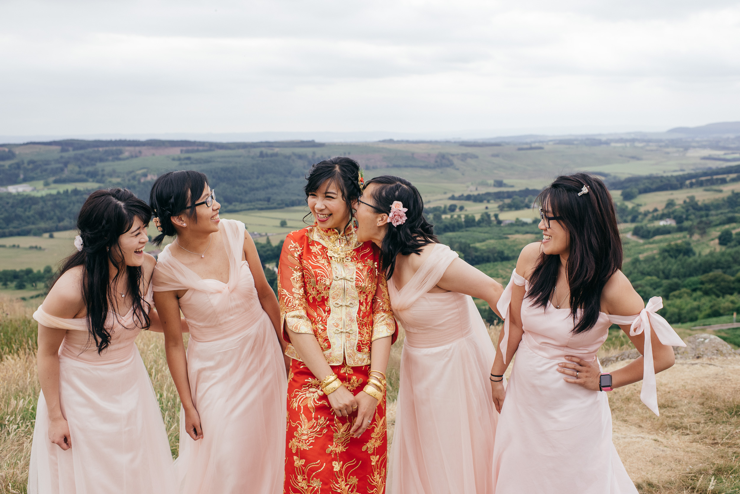 Fun Chinese wedding party