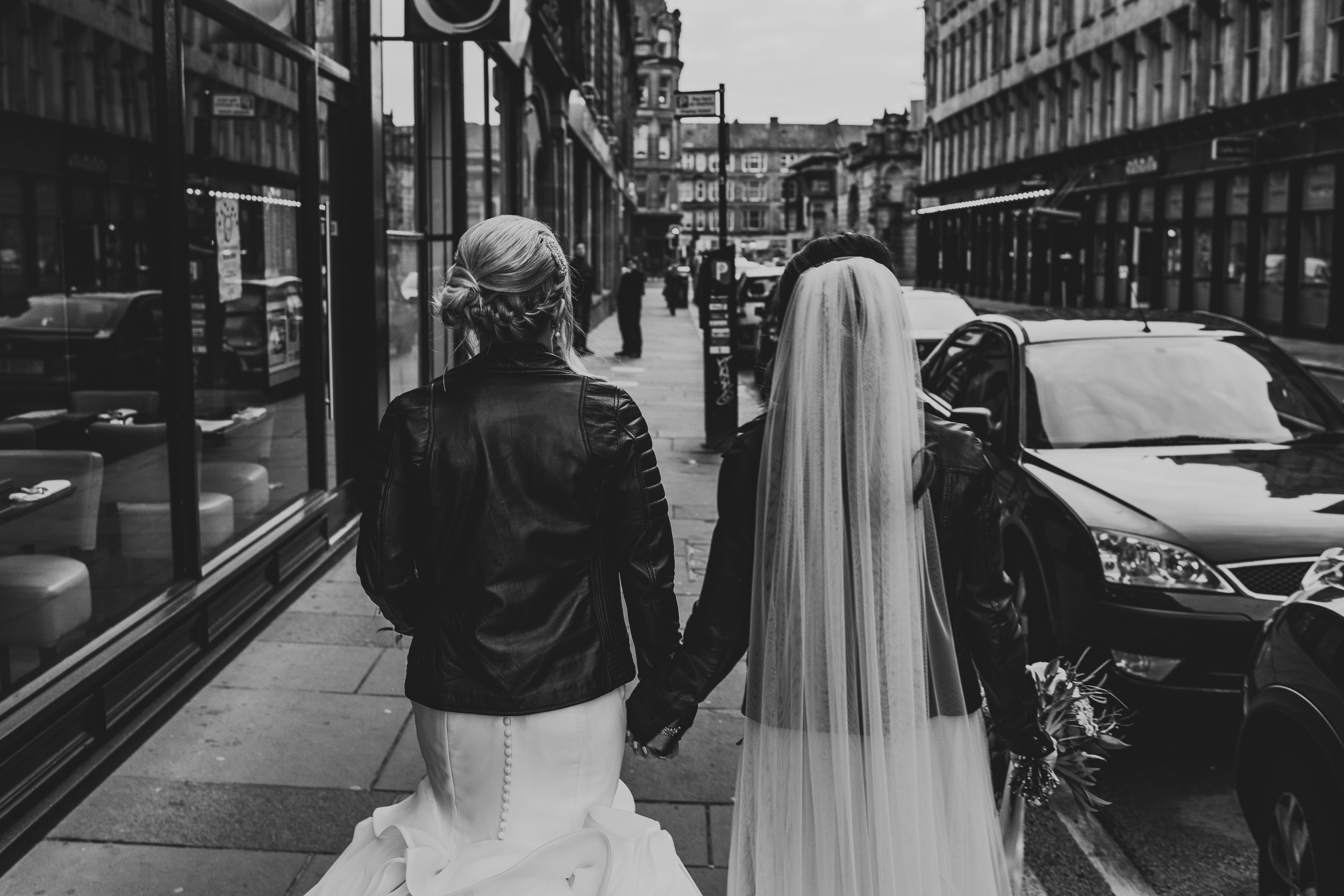 Urban wedding Glasgow