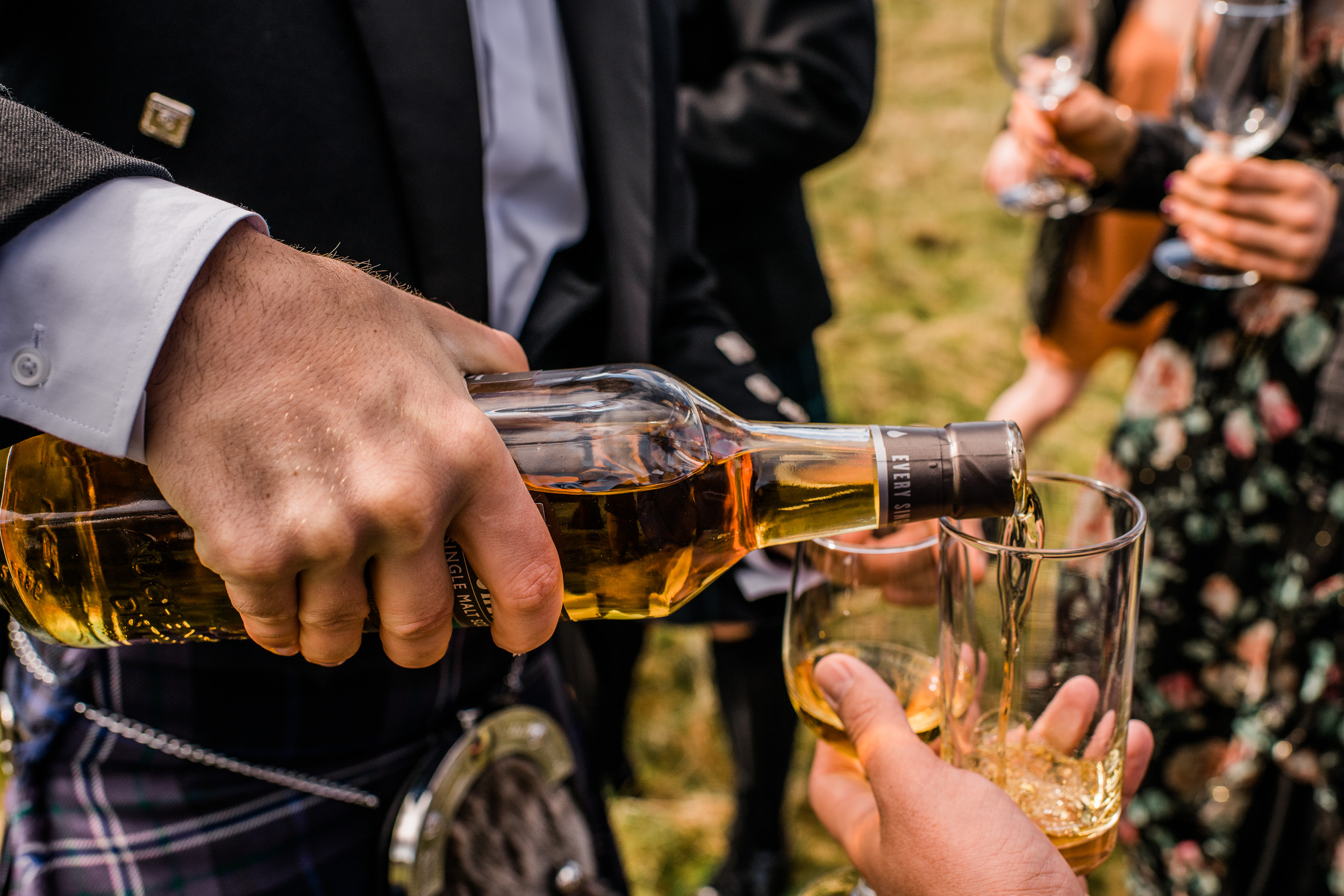 Wedding whisky skye