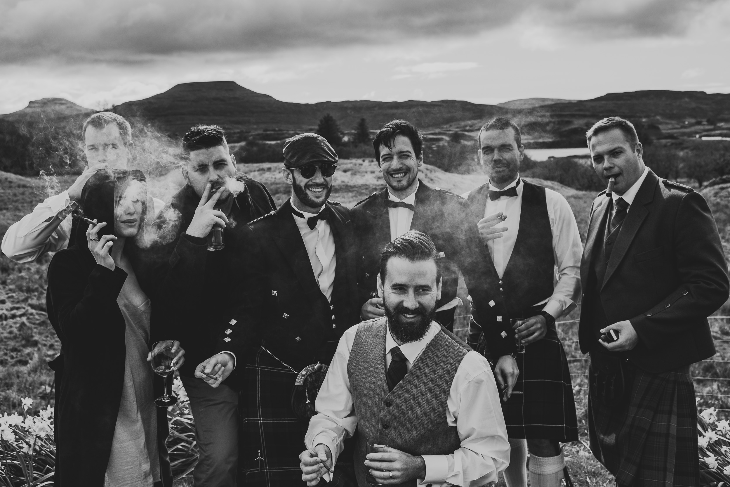 Australian Wedding Party Scotland