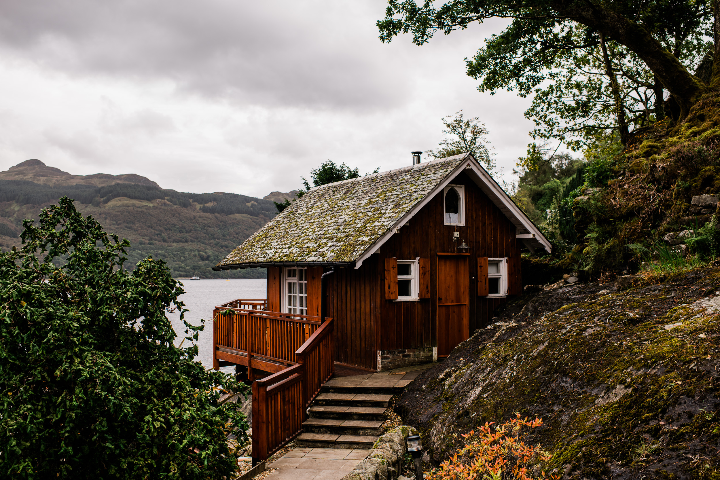 Summerhouse Lodge on Loch Goil