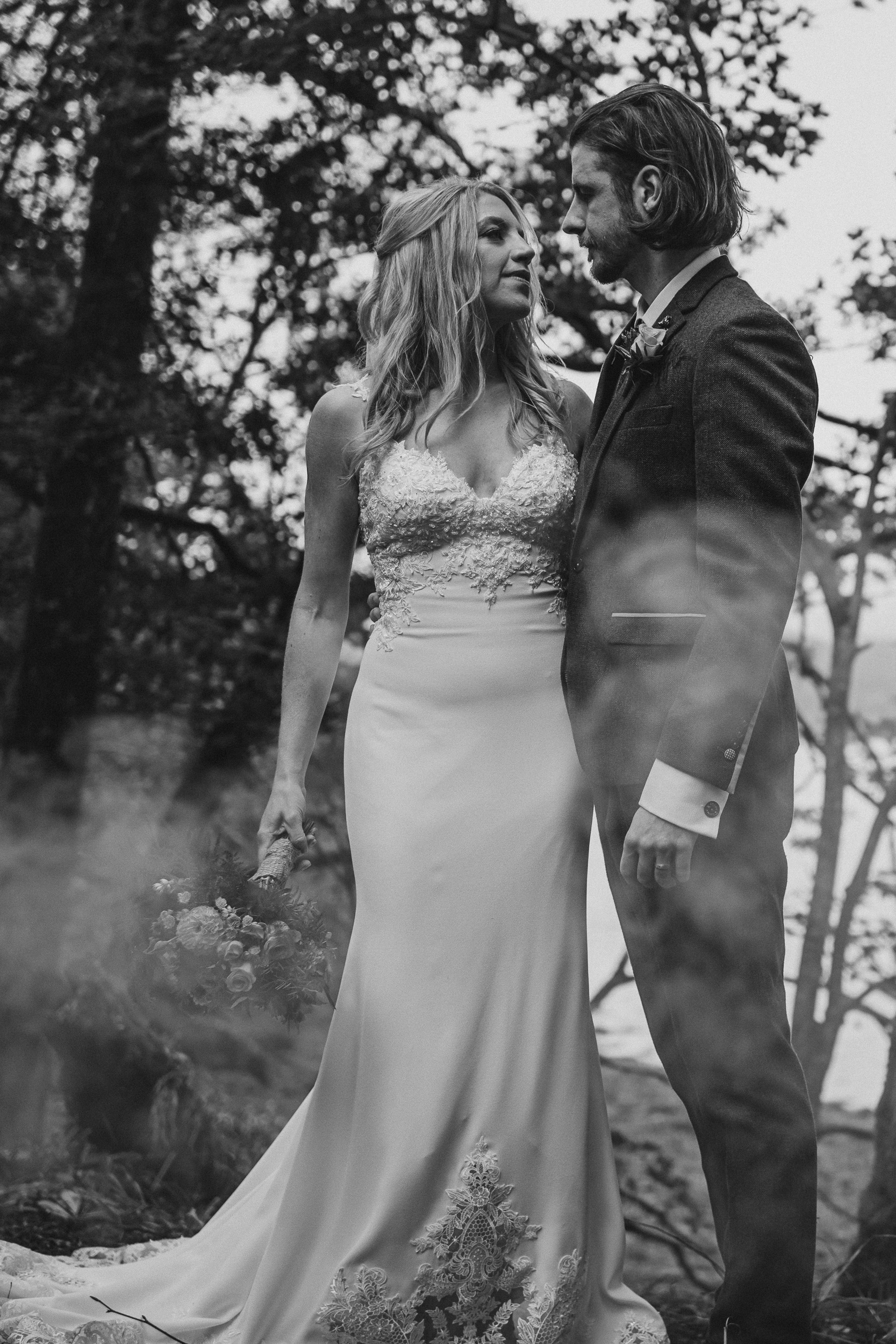 Smoke Bomb Wedding Scotland