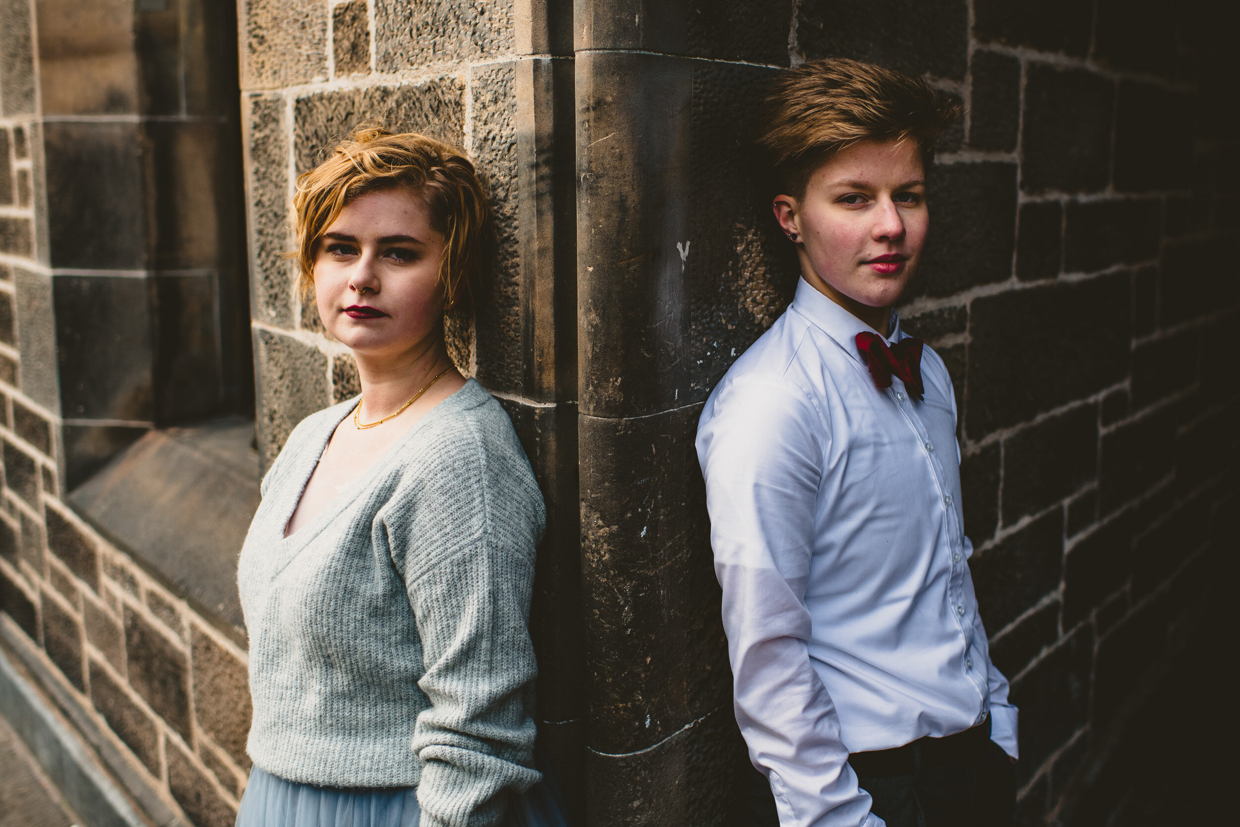 Urban elopement Edinburgh