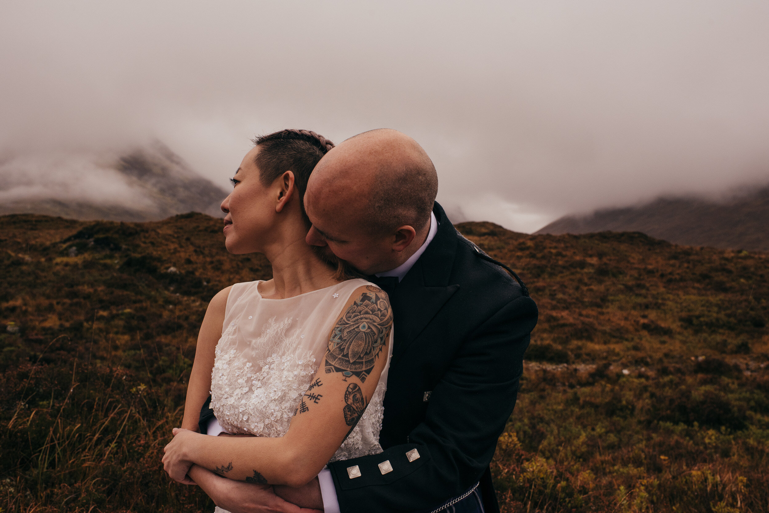 Atmospheric elopement Skye