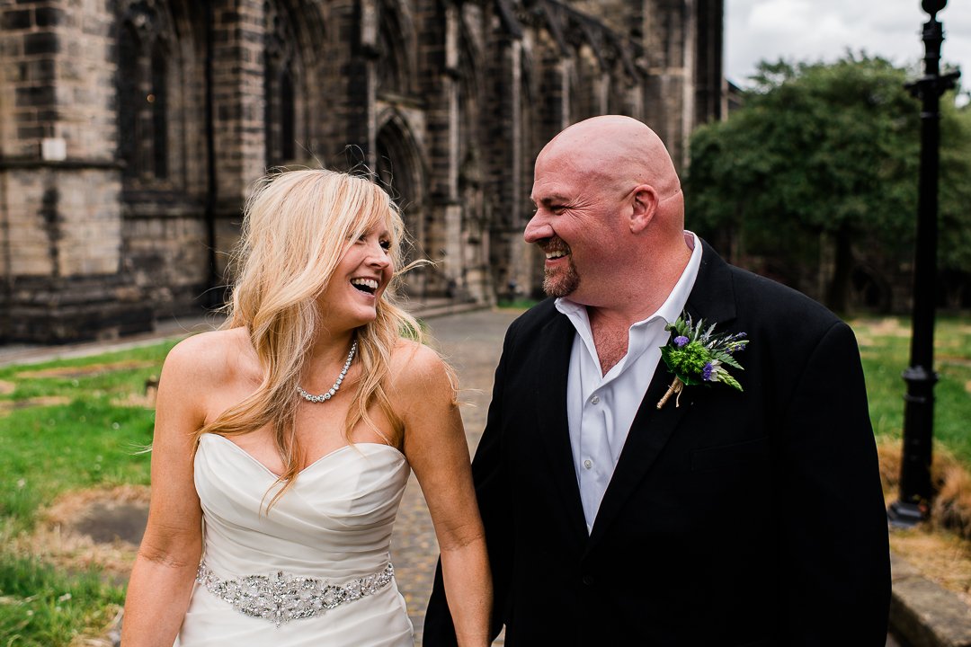 Happy wedding photography Glasgow