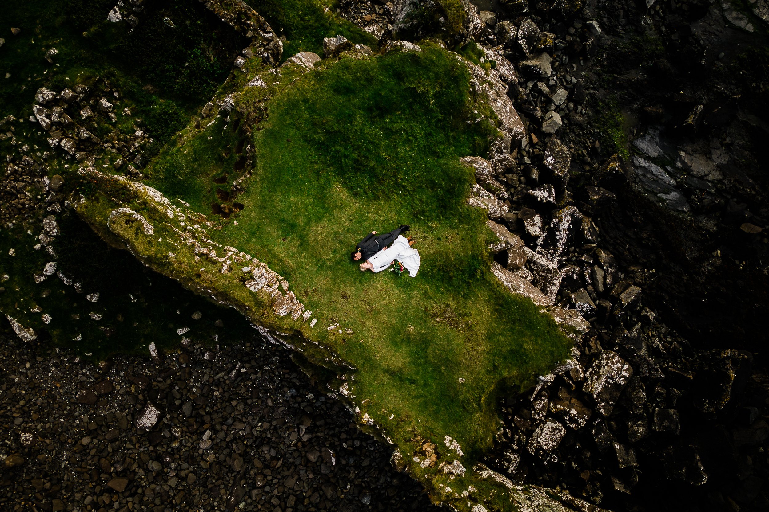 Isle of Skye Drone Wedding Photography