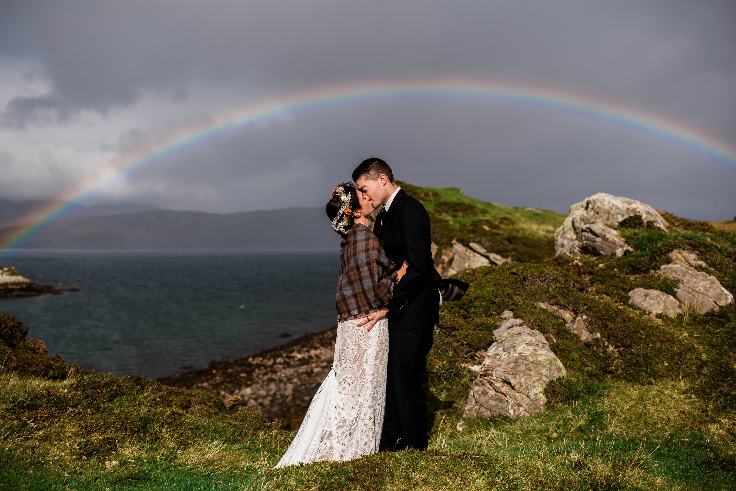 Rainbow Isle of Skye Wedding