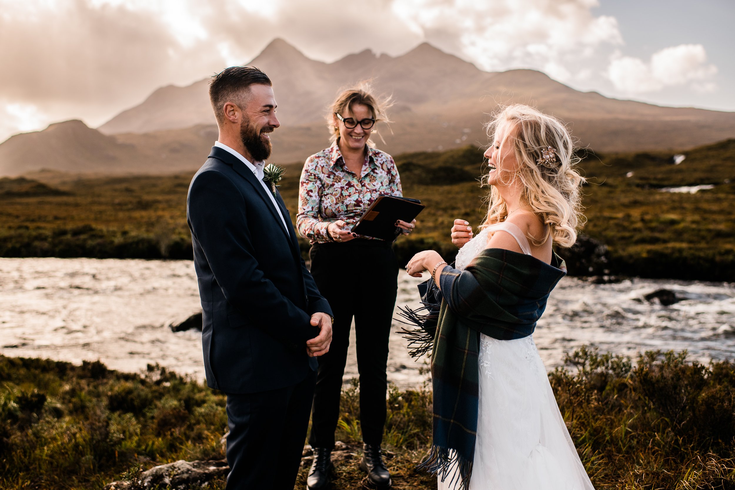 Isle of Skye wedding ceremony