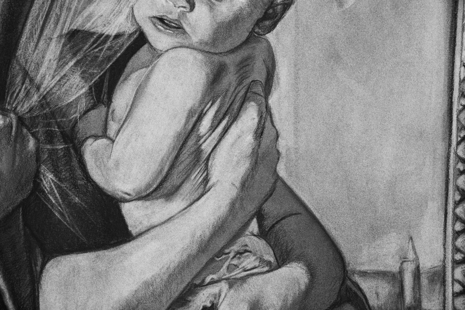 Rachamim Diptych, Charcoal on Paper, 2025-06.jpg