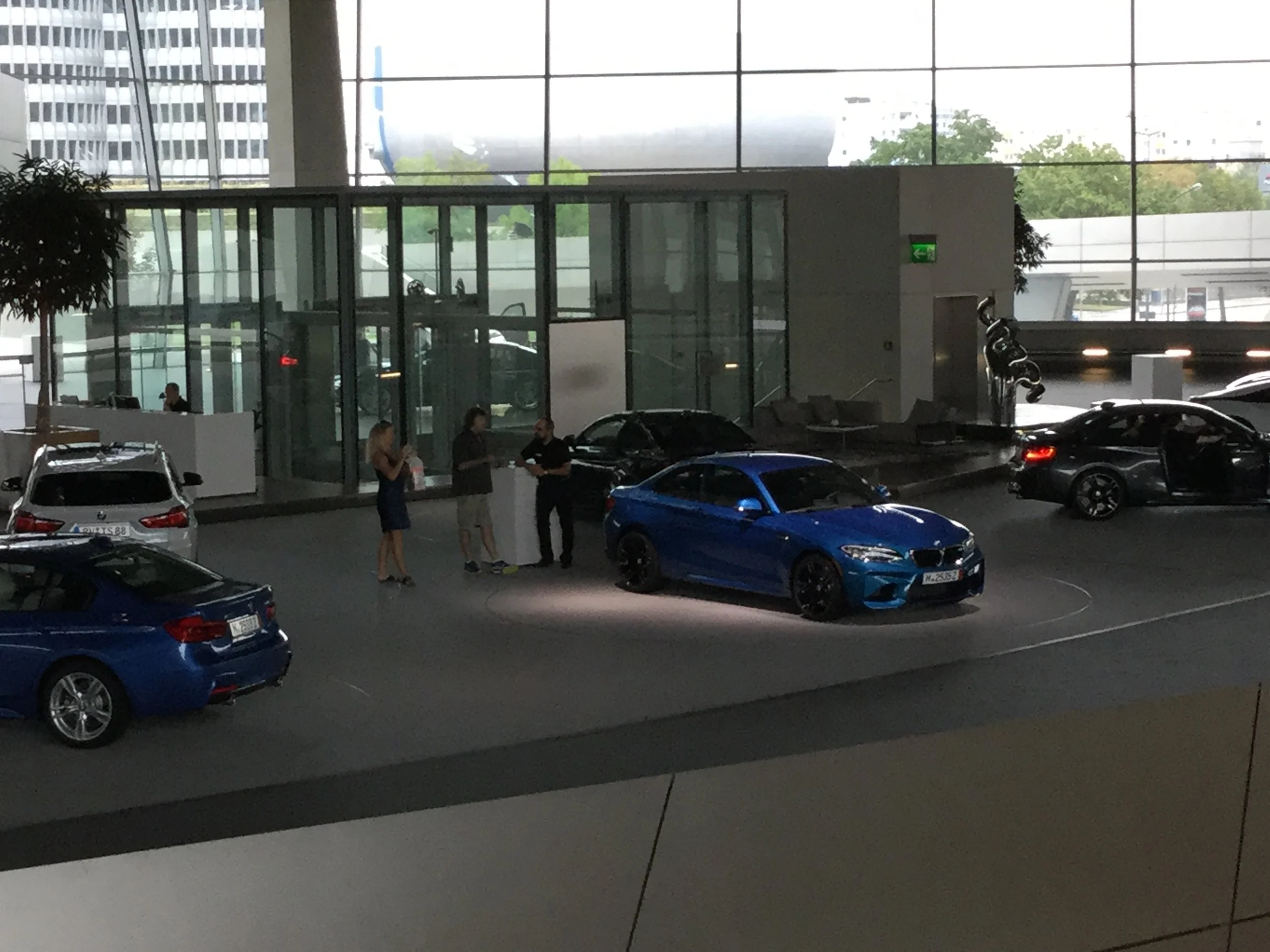 Lucky client picking up his new car.Where is he from? People from around the world fly out to the Velt to personally pick up their vehicle...So who knows. But, the feeling must be incredible.