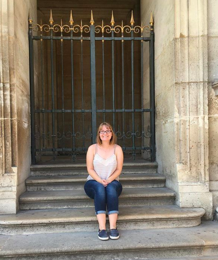 Just a picture of me from when I was in Paris last summer :-)