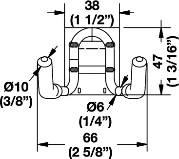 Hand Tool Hook, Omni Track: 792.02.255