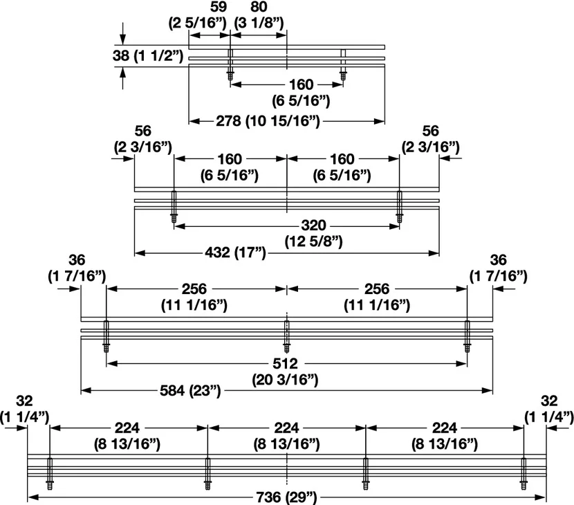 Shoe Fence For Shelves: 547.51.603