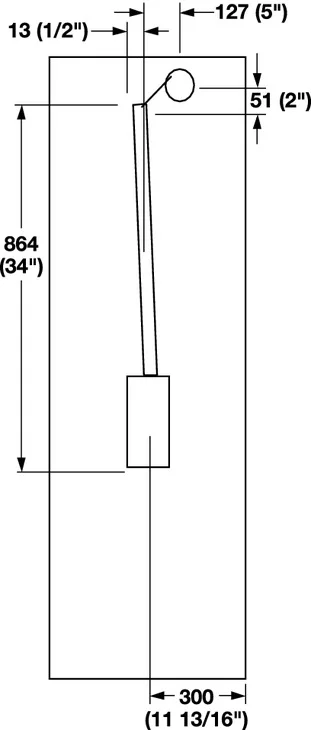 Motorized Wardrobe Lift: 805.32.254