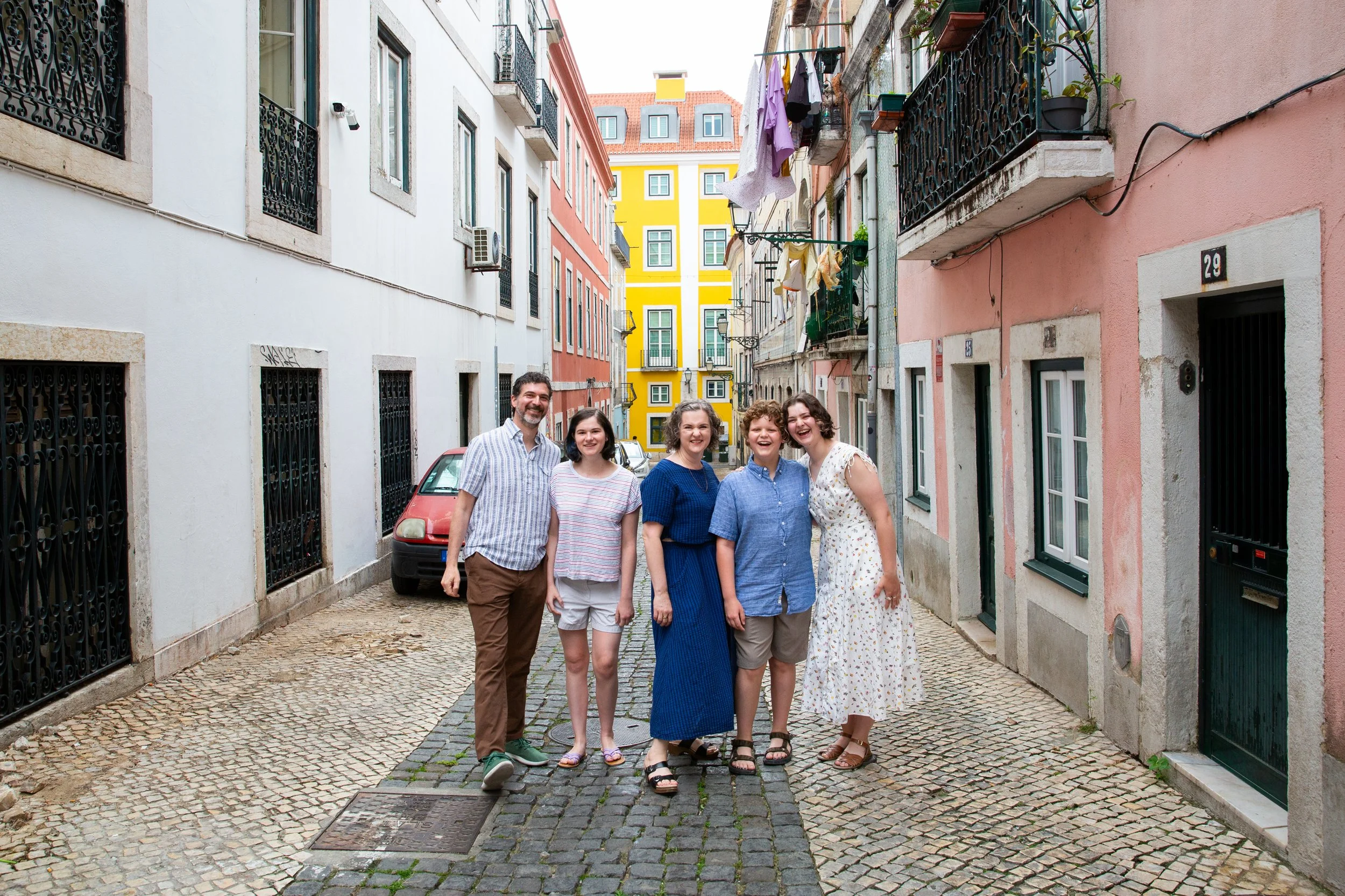 Family Photo Lisbon