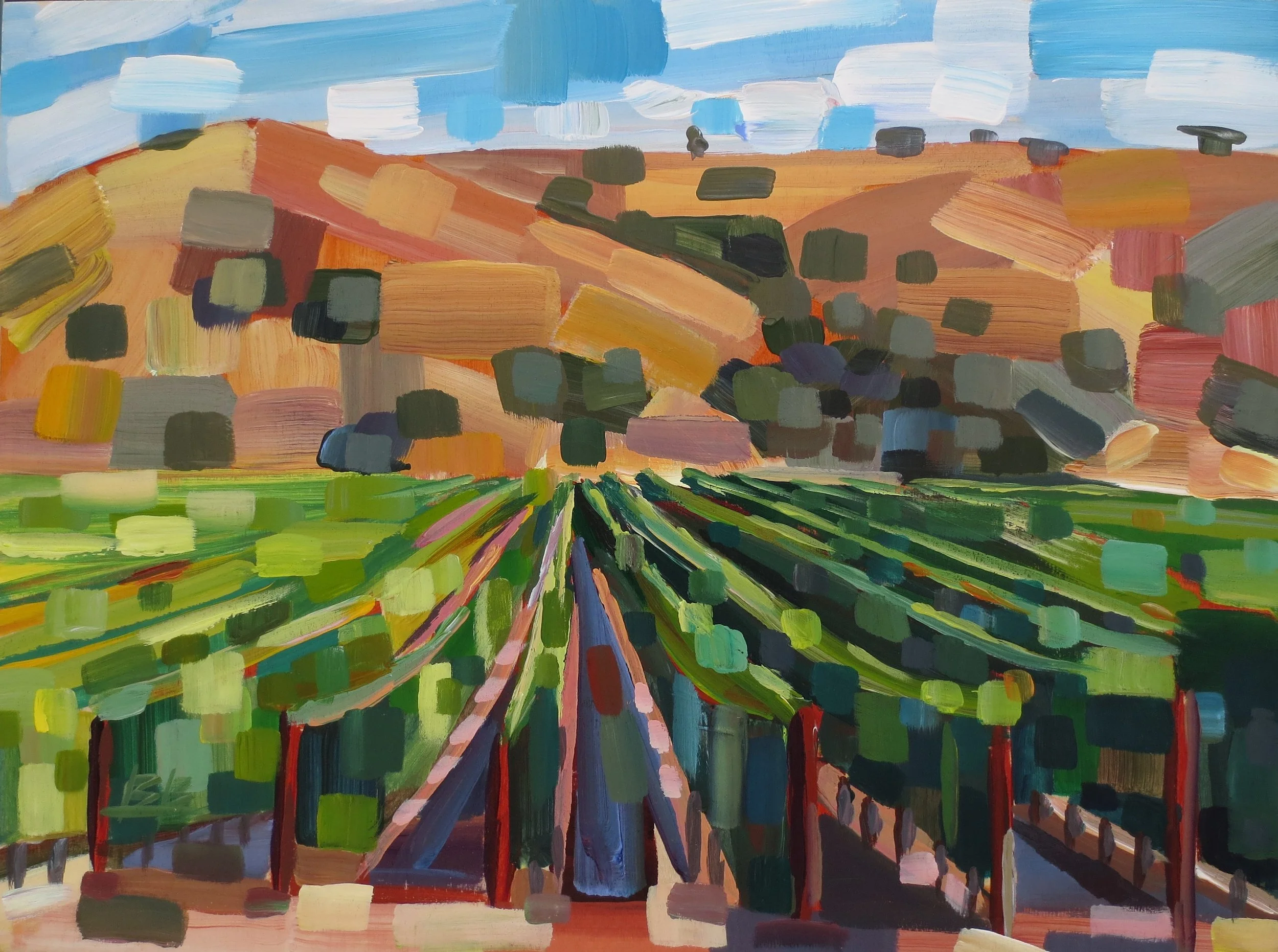 "Afternoon Rows"
