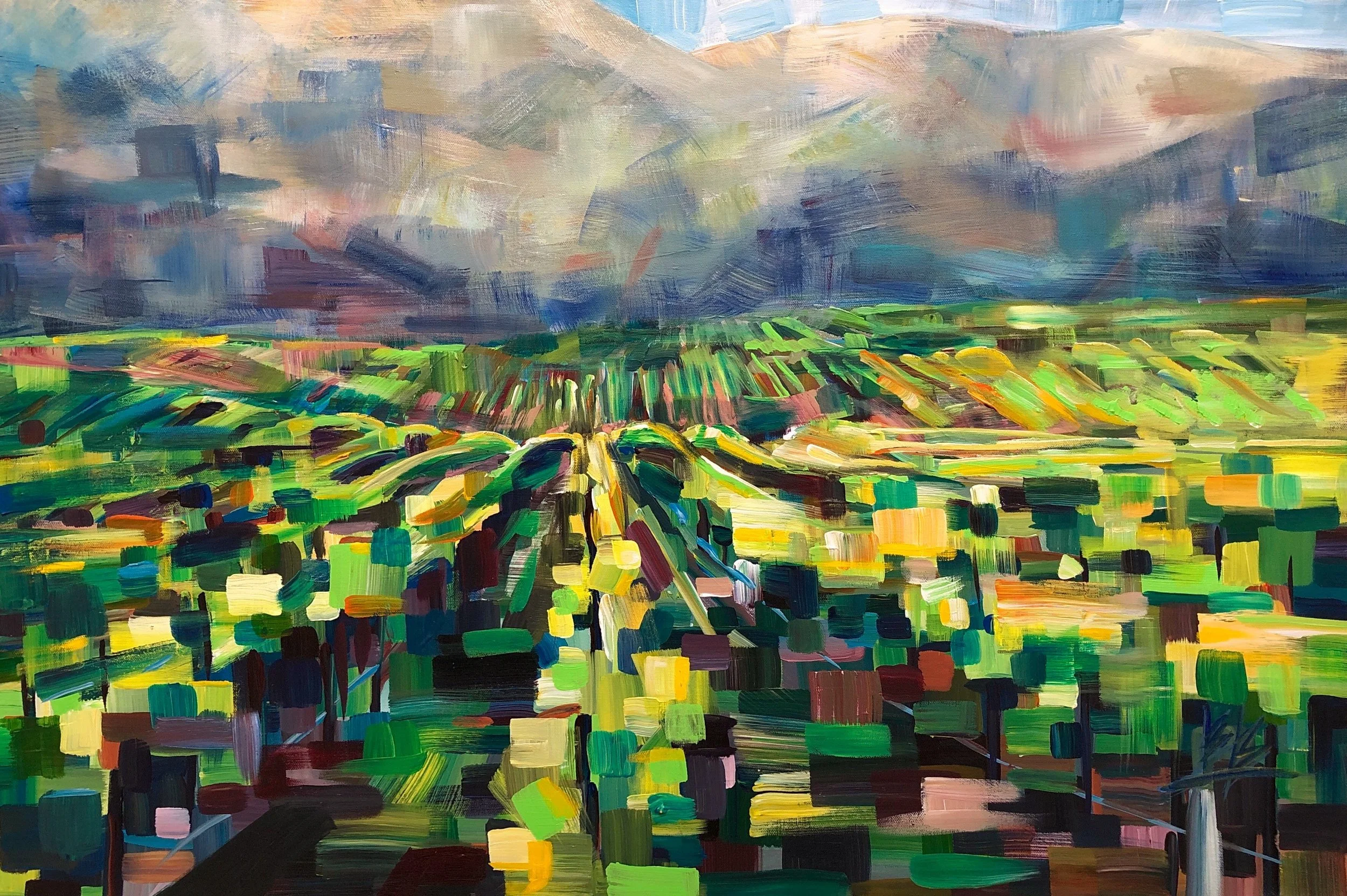 "Drama Over the Fields"