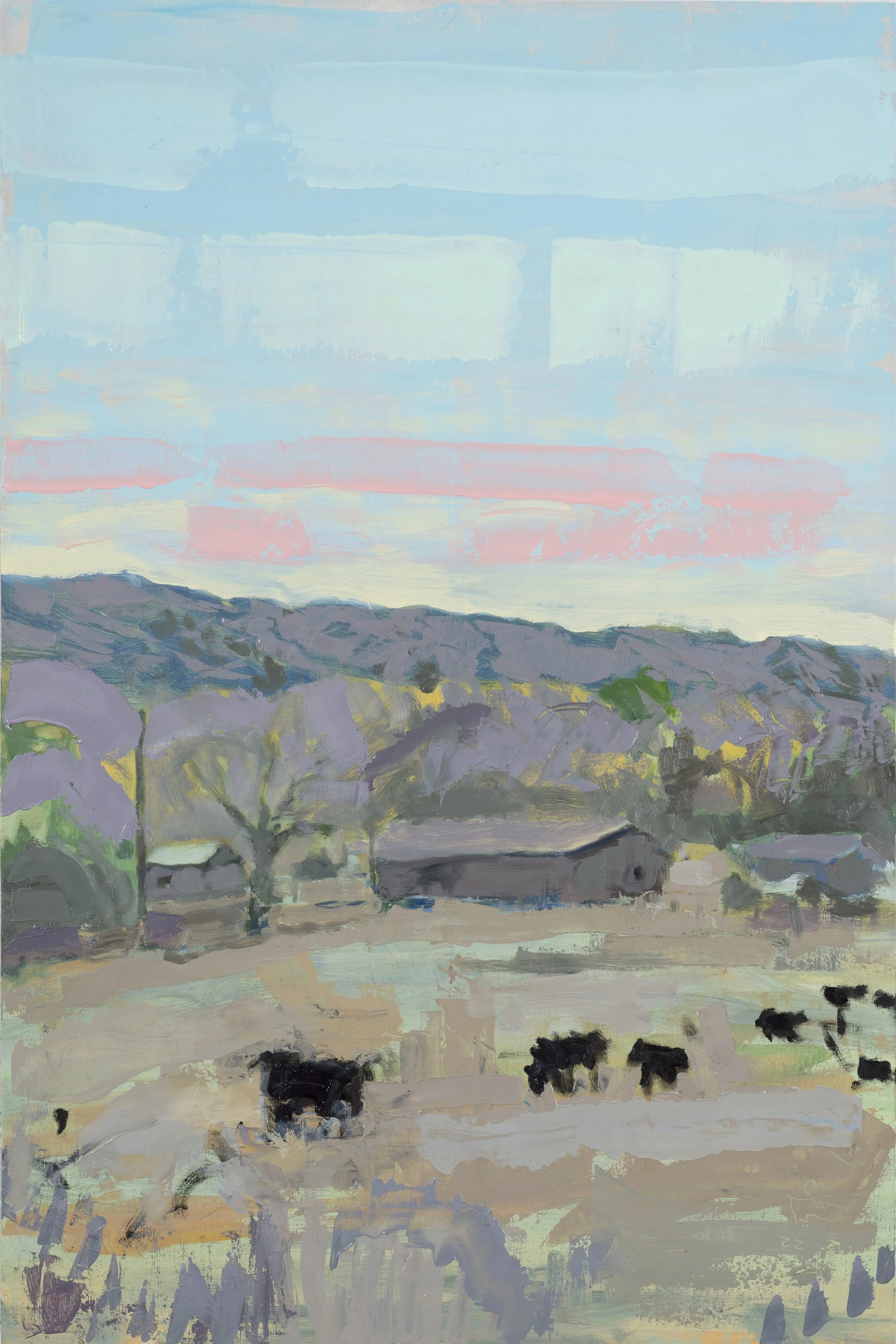 Evening Cow Memory 24x16.JPEG