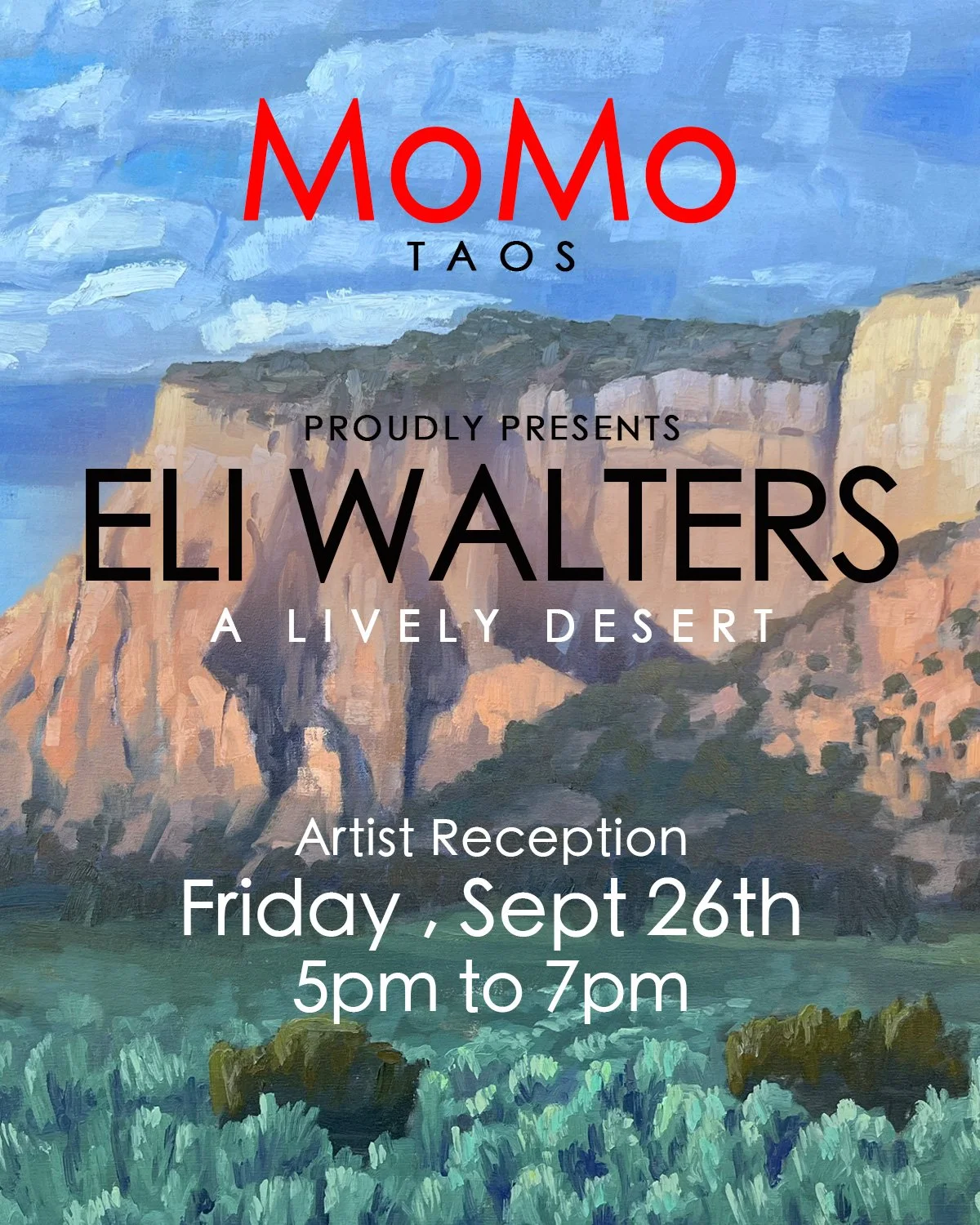 A Lively Desert, New Works by Eli Walters