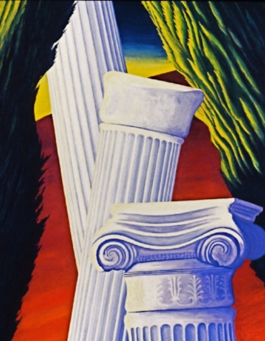 Evening on a Greek hillside III