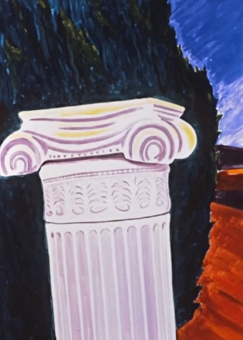 Evening on a Greek Hillside