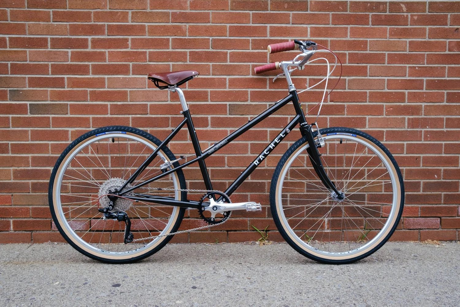 Bassi Rachel Step-Thru Custom Complete, 47cm, Asphalt — utility 