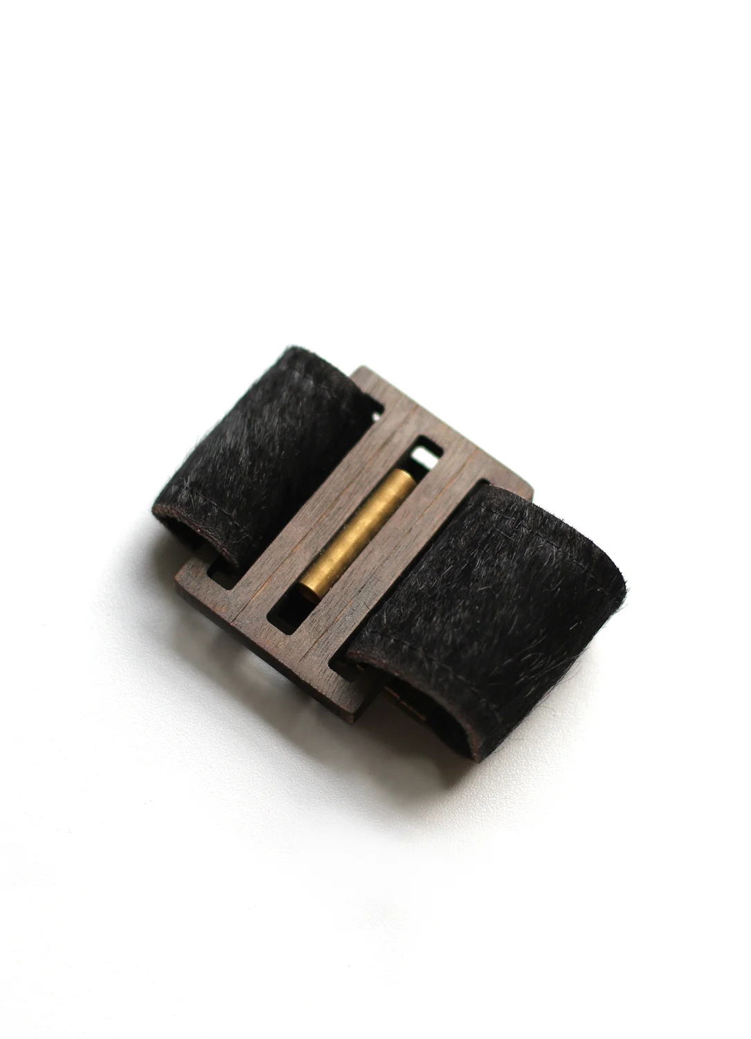 Ladder wrap hair on hide