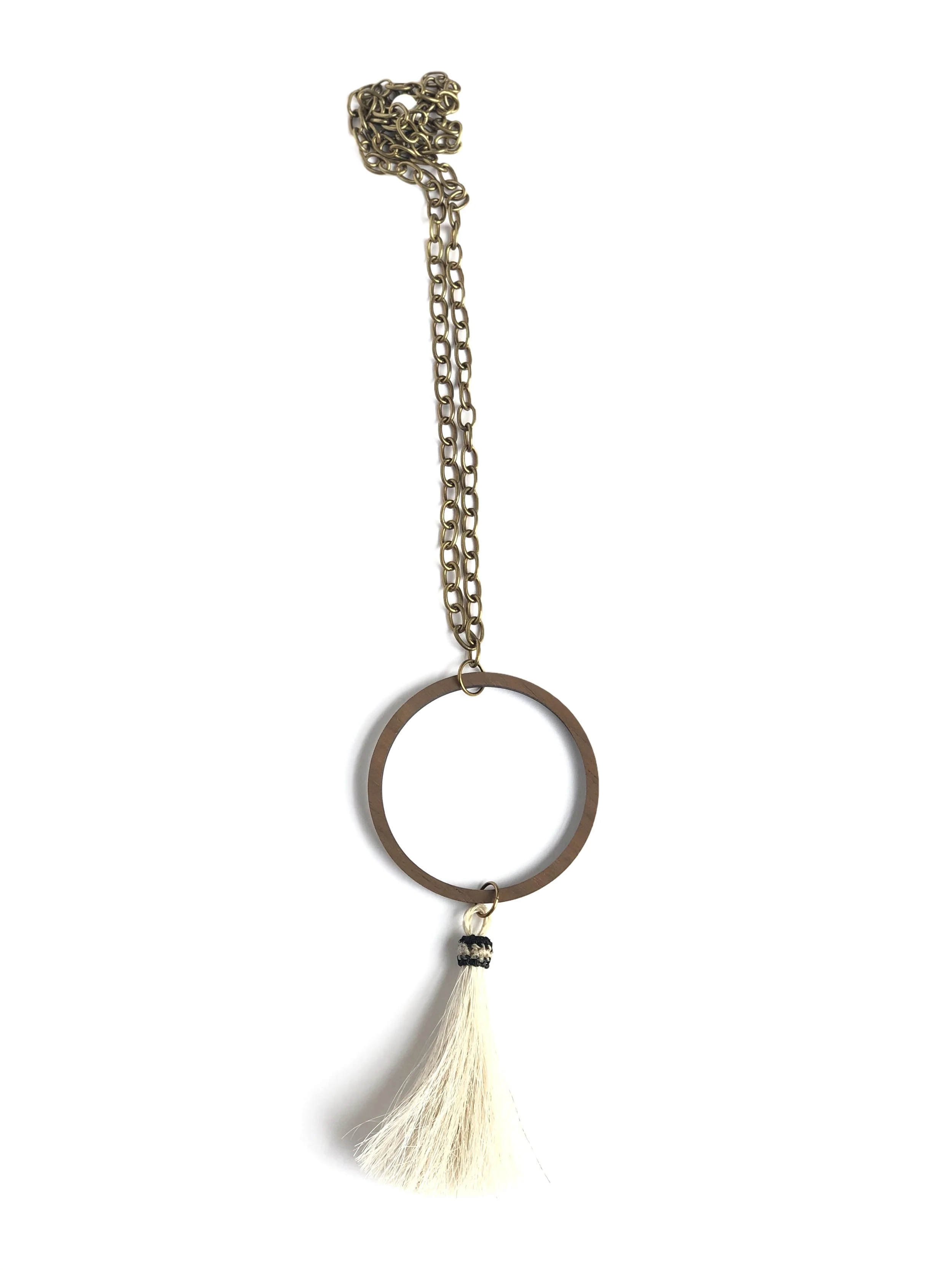 Simple circle fringe (light)