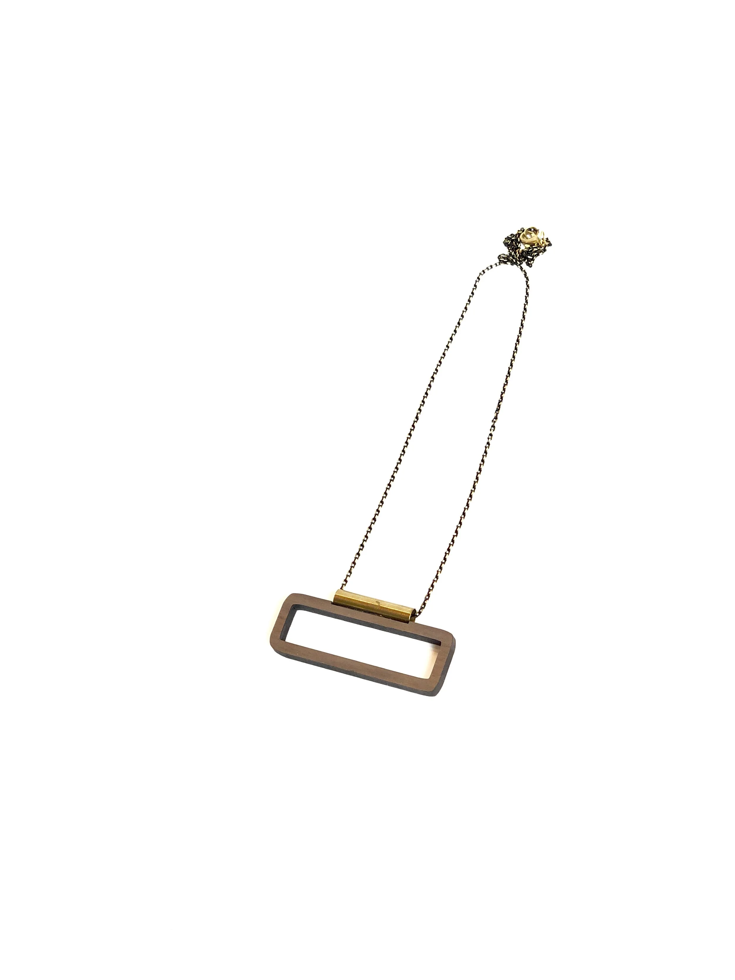 Ladder link pendant (long)