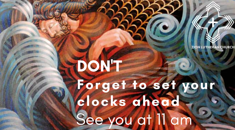 Don't Forget to Spring Ahead!!! 