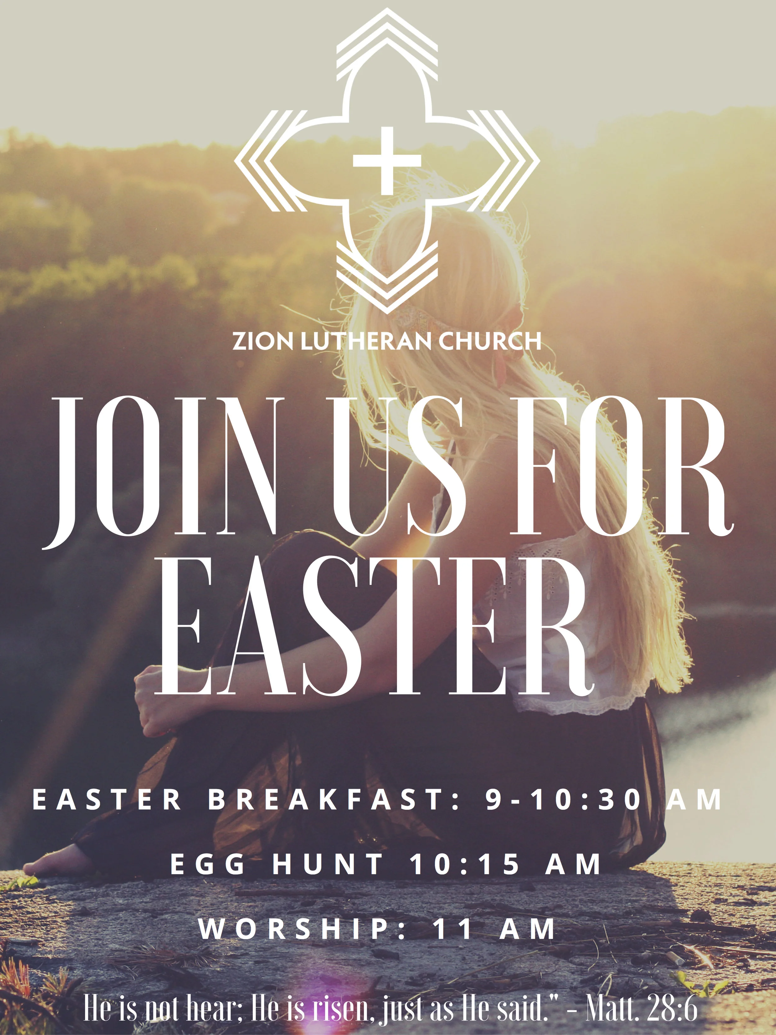 News from Pastor Hues: Holy Week Edition 