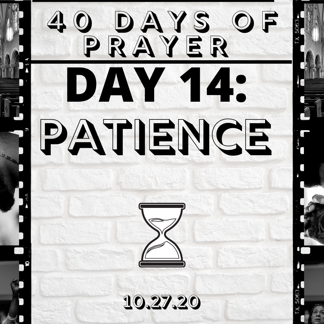 40 Days of Prayer: Day 14 - Patience 