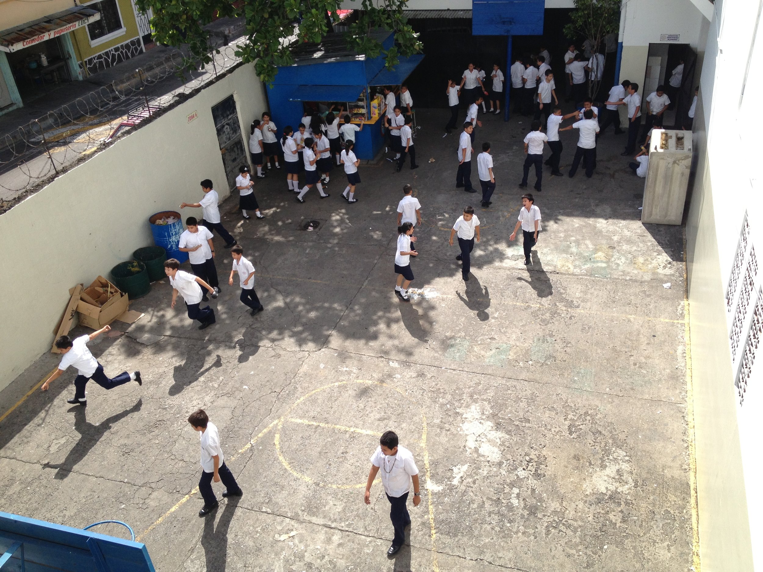 Recess in San Salvador