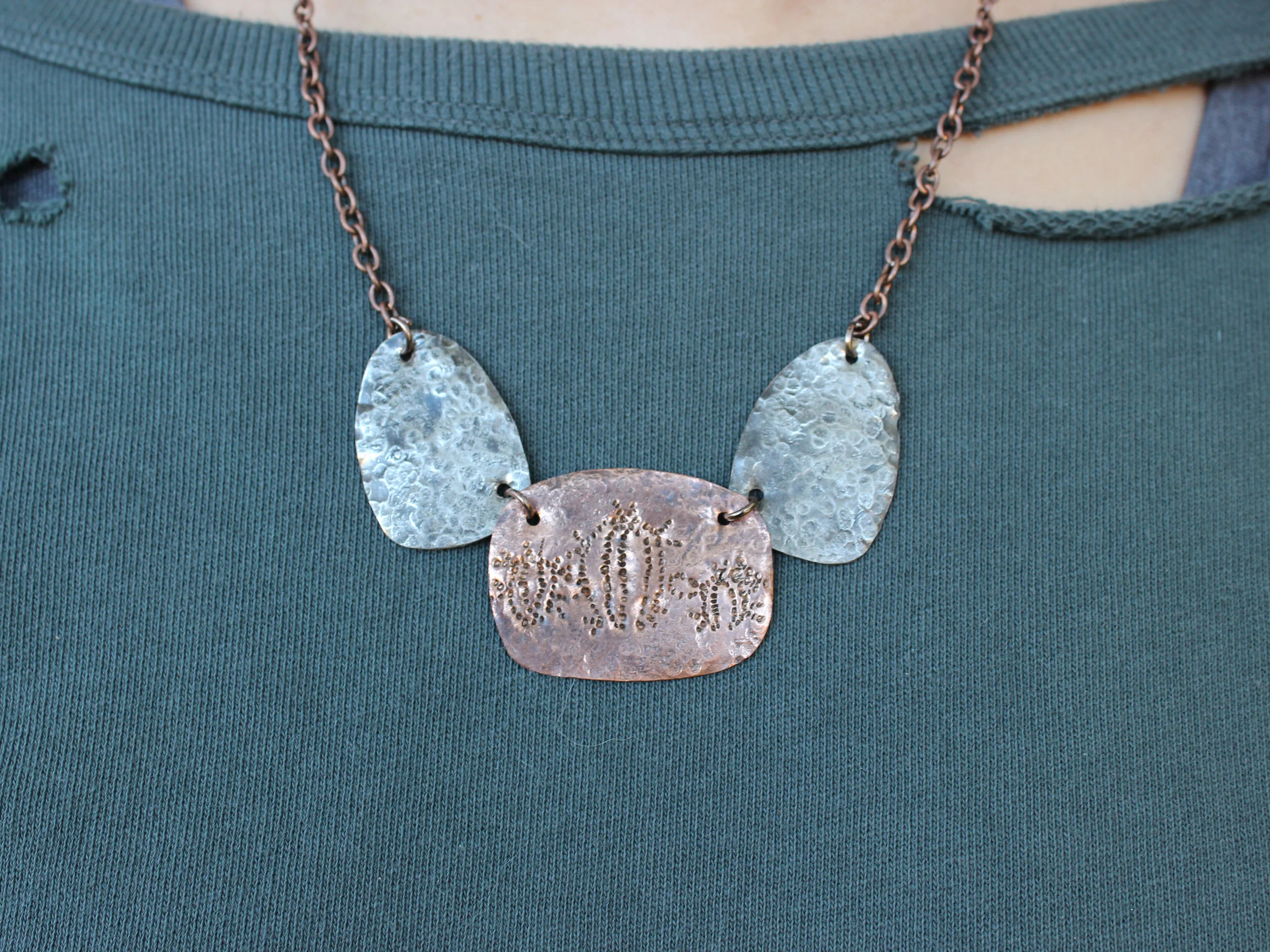 cacti three piece pendent 