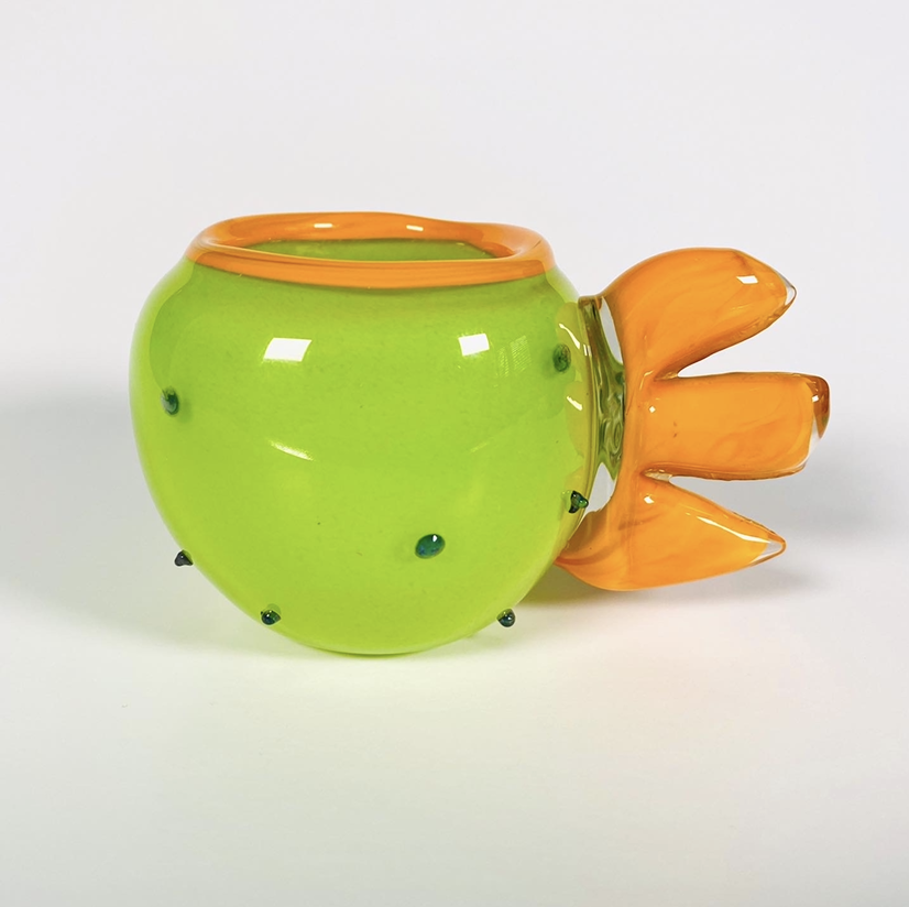Orange Tea Cup