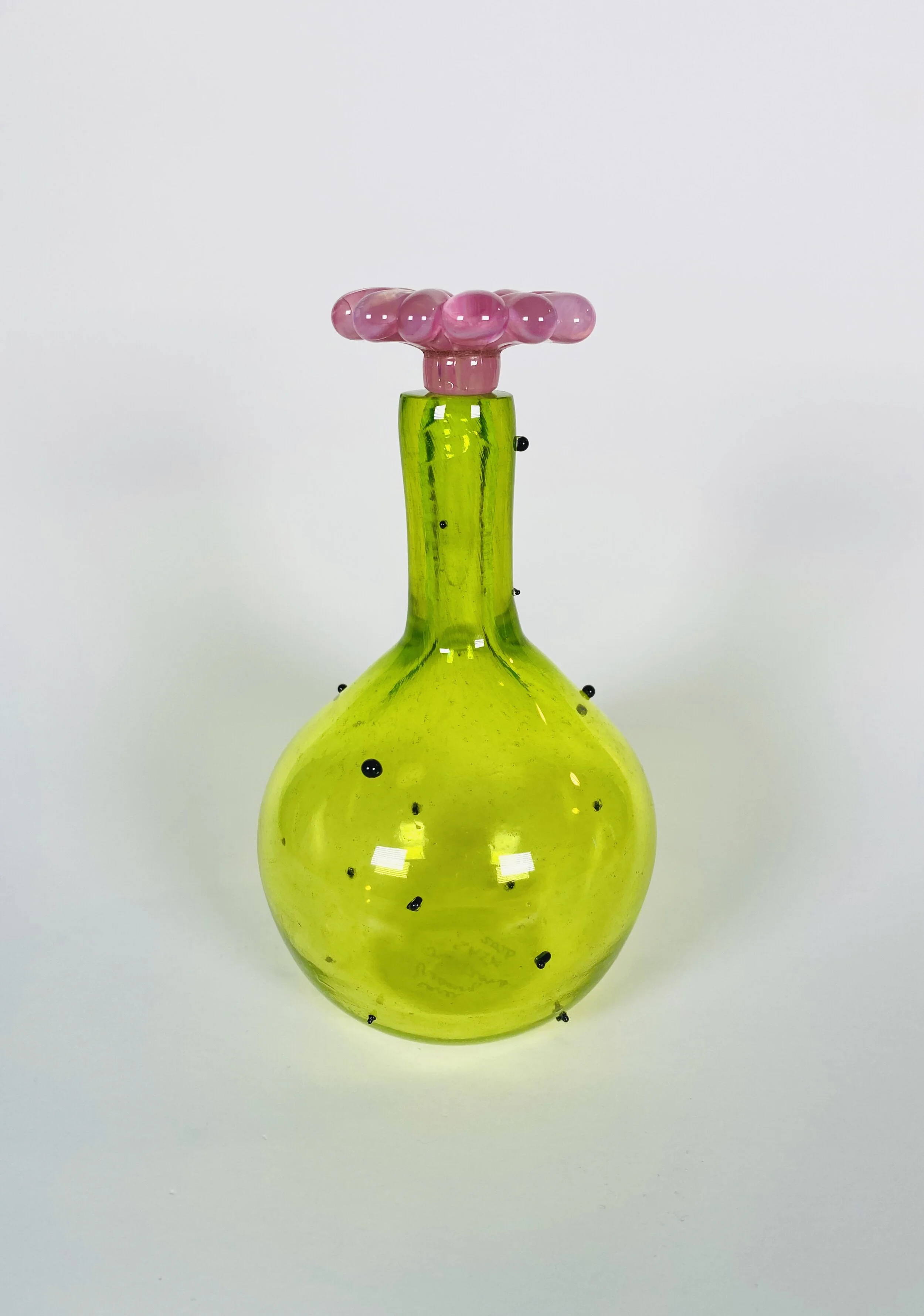 Pink Flower Bottle