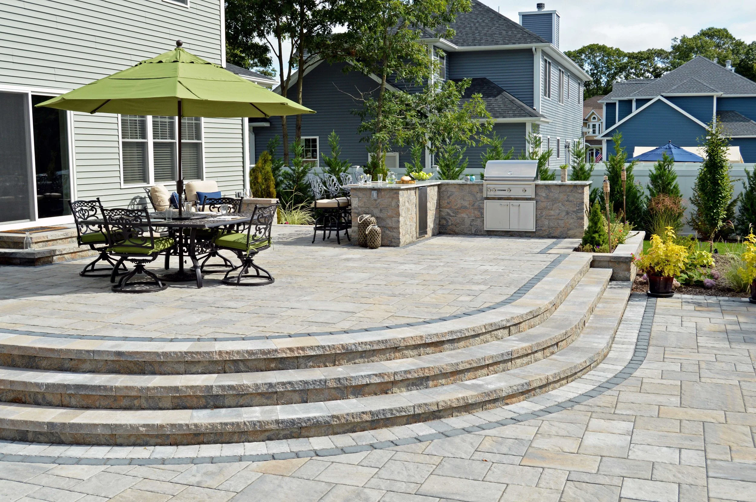 Port Jefferson, NY outdoor kitchen & bar