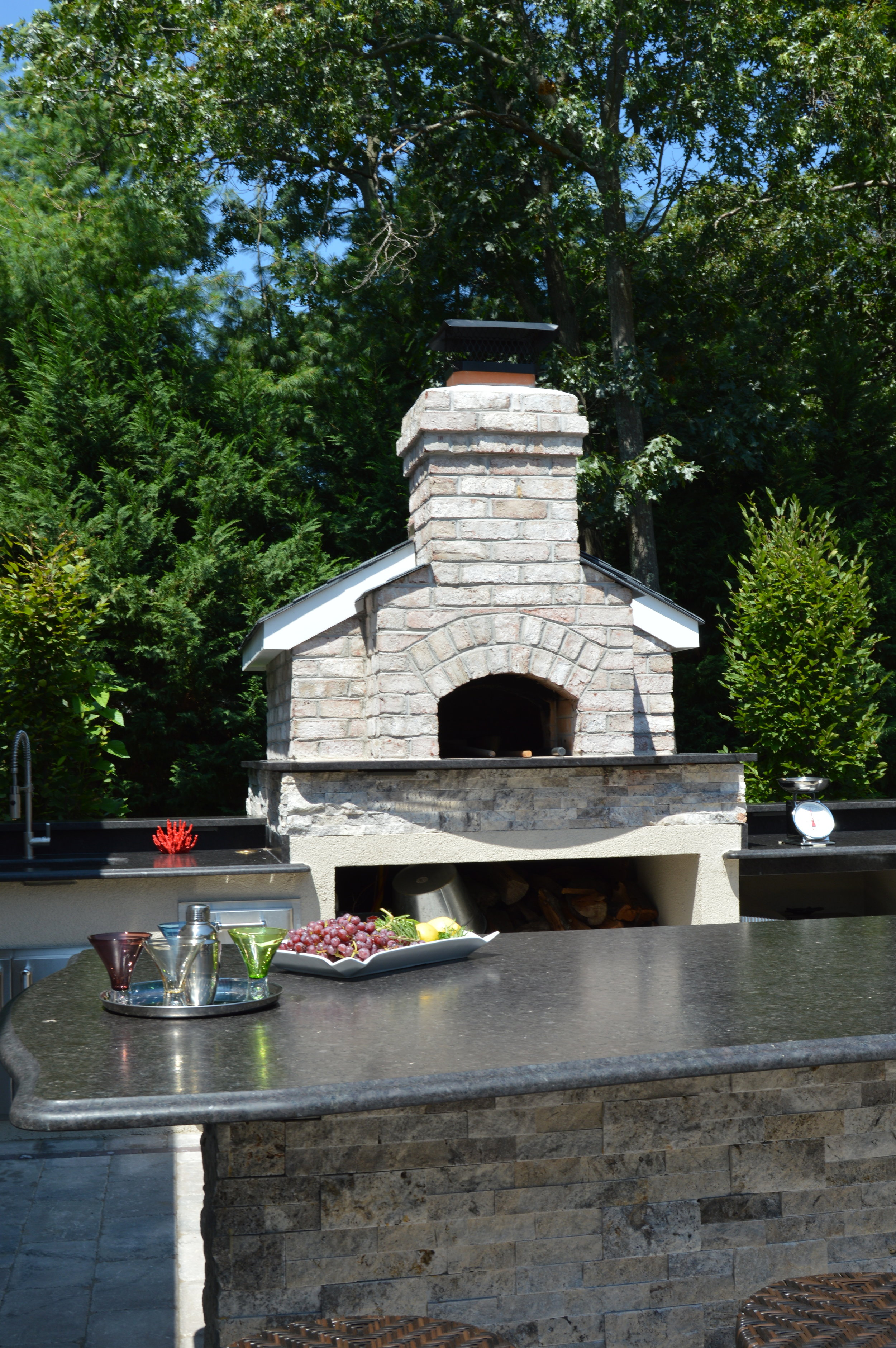 huntington fireplace and outdoor living on How To Integrate An Outdoor Fireplace Into Your Outdoor Kitchen In Kings Park Ny Above All Masonry