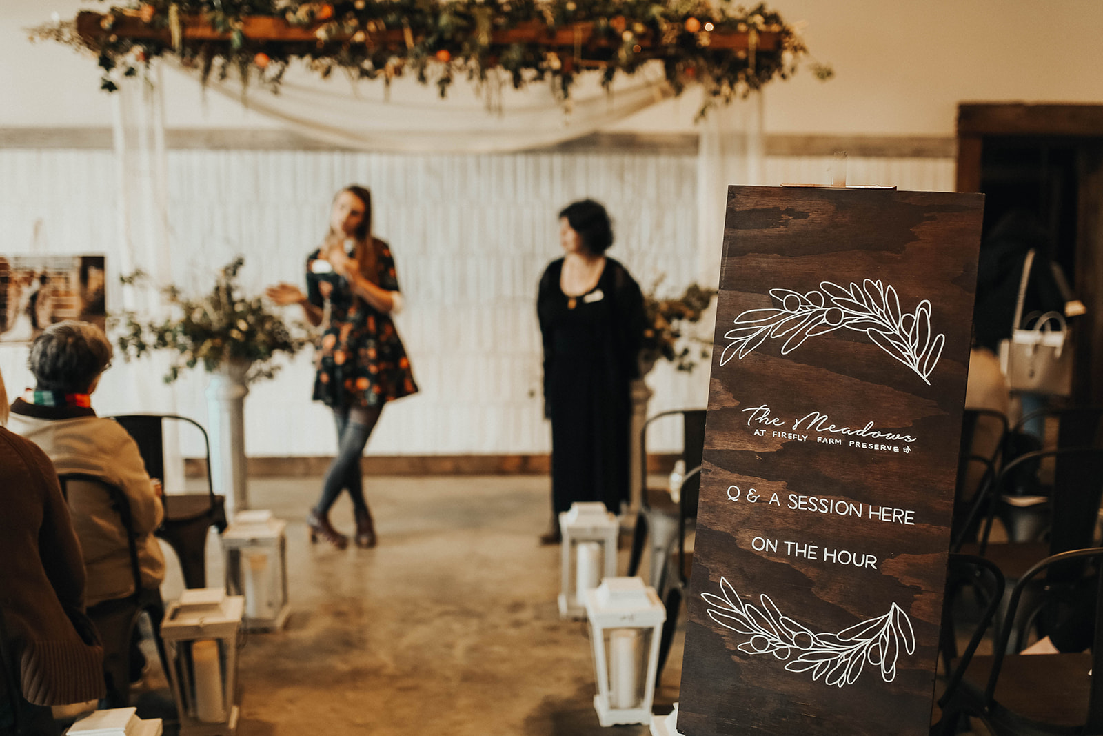 Signage by The Gathering Co. | Ceremony by Mews Designs