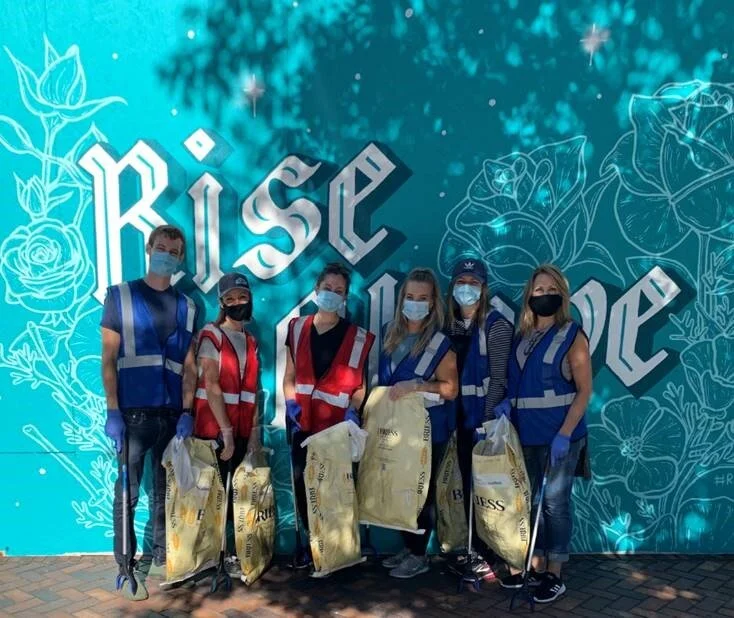 Camaraderie and Cleanup in Downtown Portland