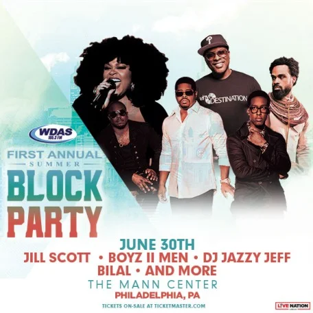 Ticket Giveaway: WDAS' Summer Block Party