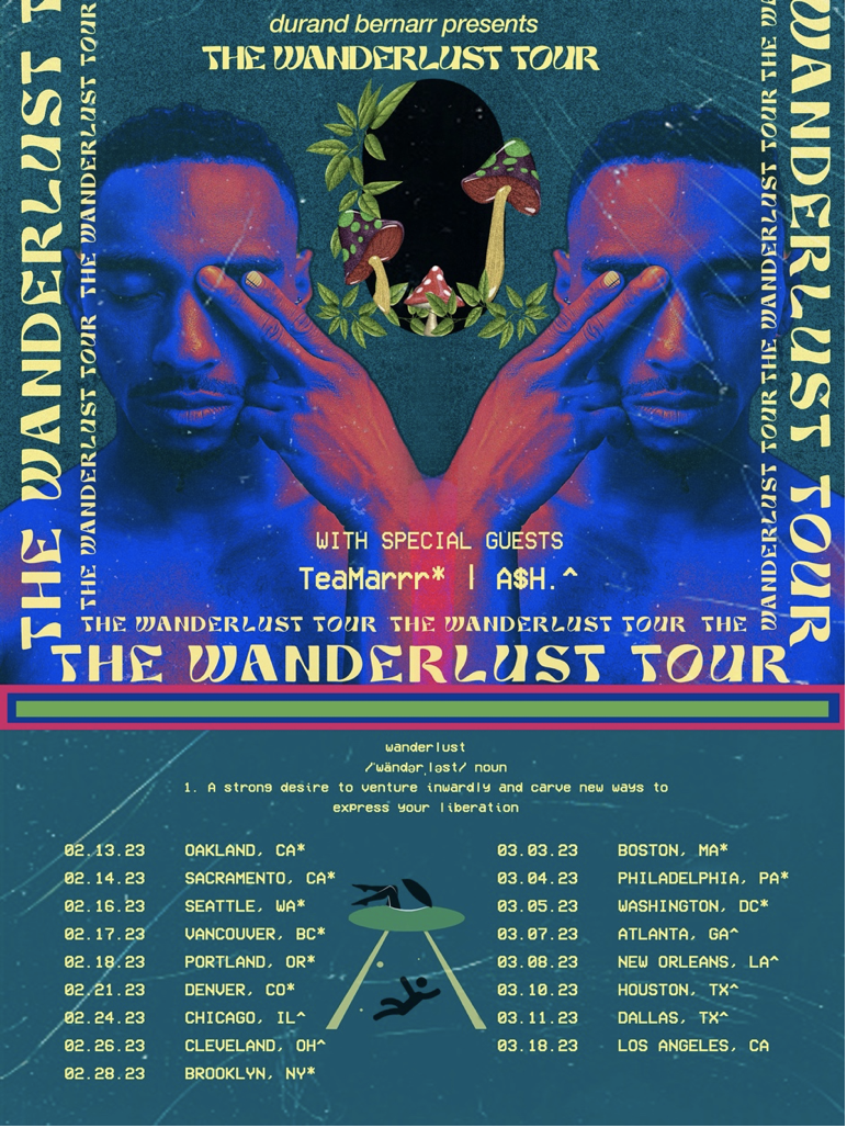 Ticket Giveaway: Durrand Bernarr