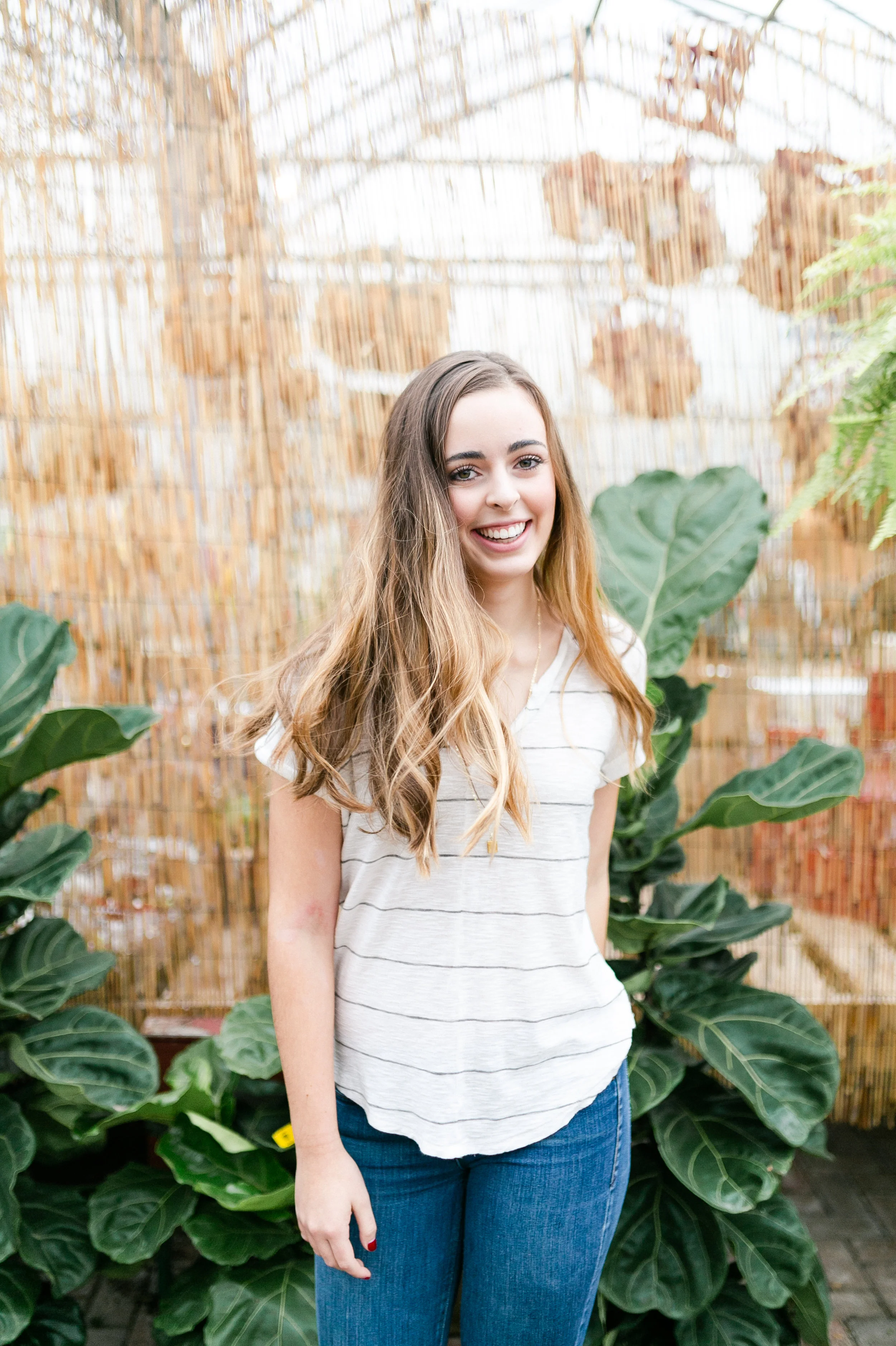 Ceci's Greenhouse Senior Session