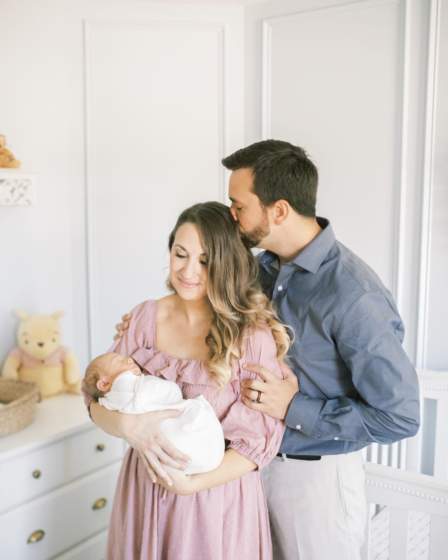I got to hang out with this sweet family, again!! Baby #2!!! It&rsquo;s been so great to watch their family grow. Such amazing parents. 🤍 Newborn sessions with a toddler can be a bit of a struggle, but they handled it with such patience! Welcome, ba
