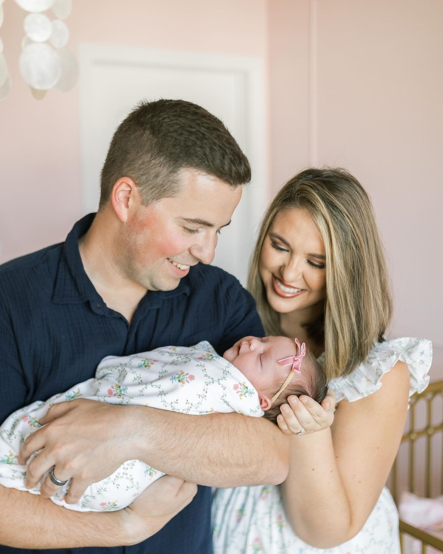 It was so great working with this sweet family. Having a daughter of my own, I can relate to the feeling you get when you bring your baby girl home. That sweet little angel becomes your everything! 
These two are incredible parents already, they&rsqu