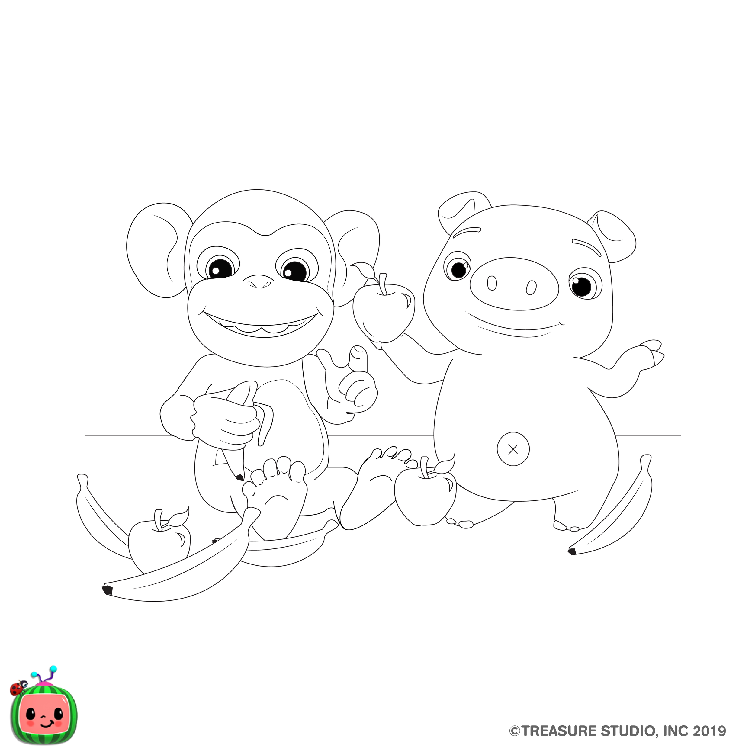 Cocomelon Coloring Pages | Coloring Page Blog