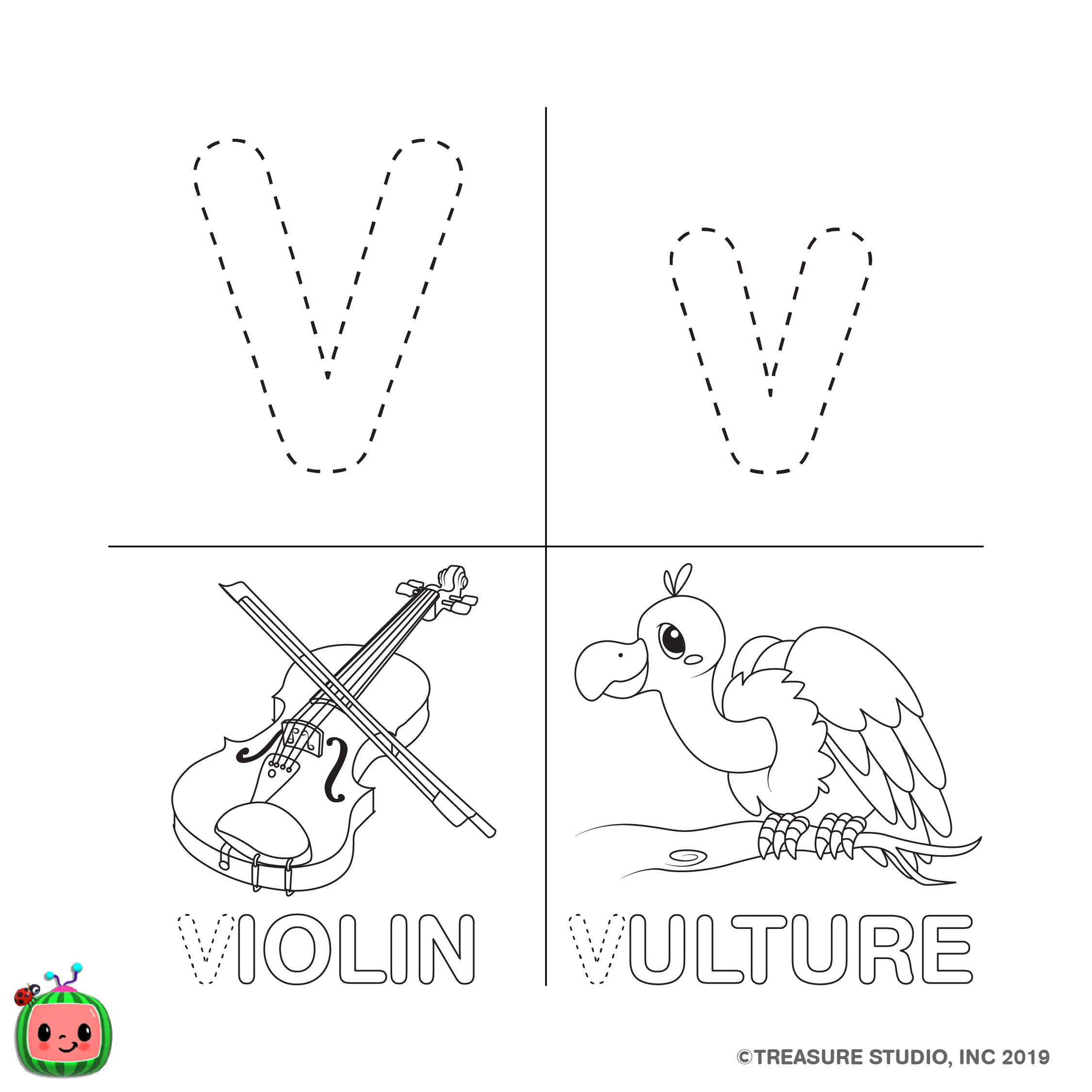 abc coloring pages cocomelon com