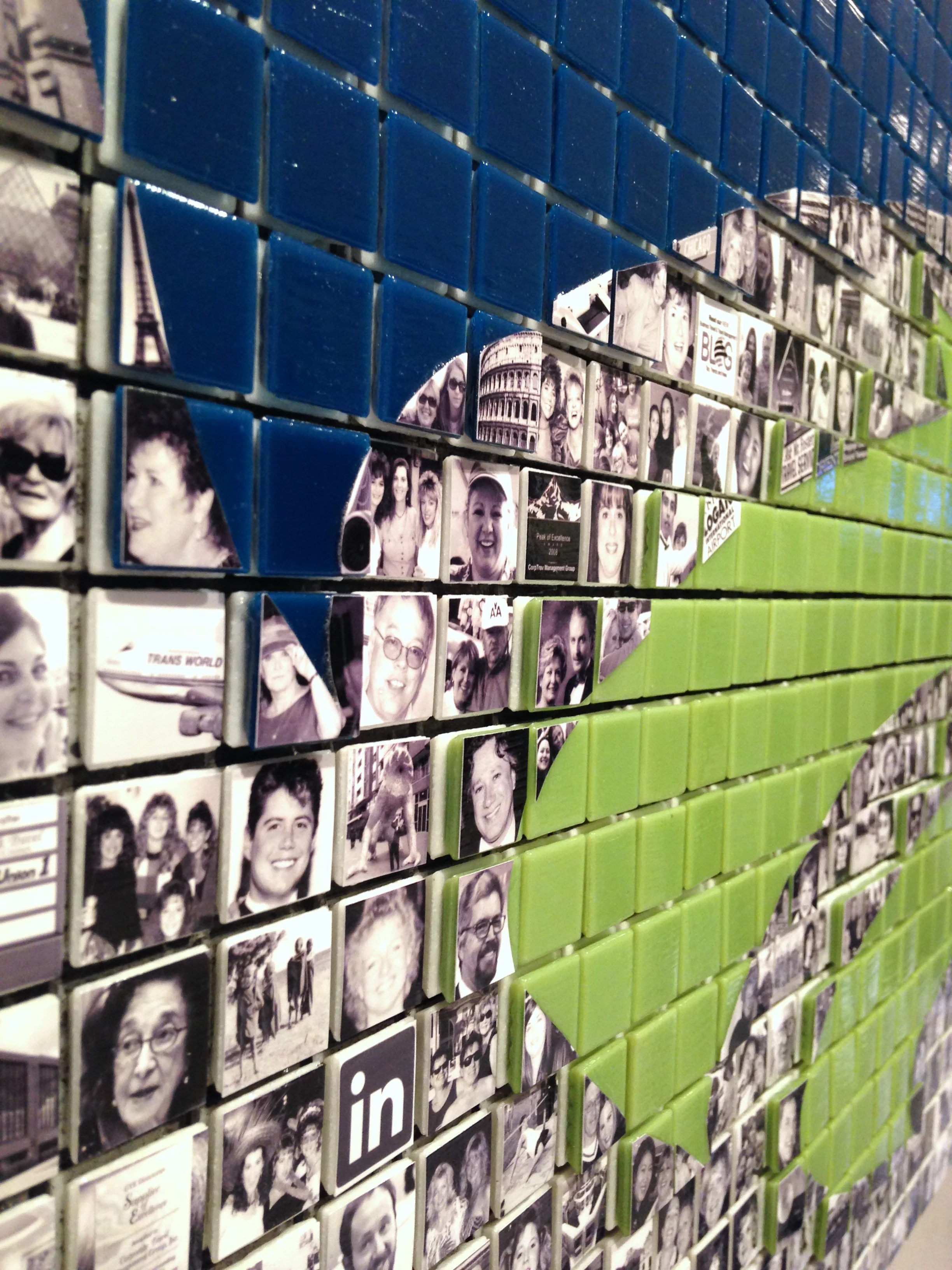   Detailed profile view.  